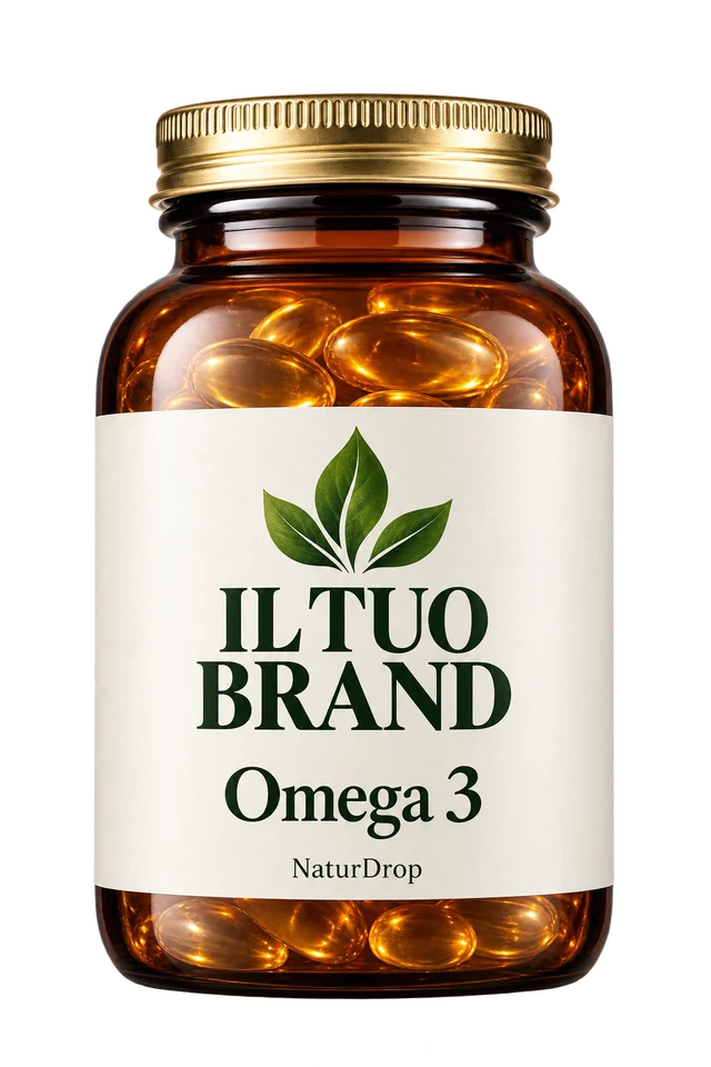 Barattolo dimostrativo personalizzato con il tuo brand